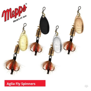 Mepps Aglia Fly Spinners - Sea Trout Pike Perch Salmon Bass Fishing Lures Tackle - Picture 1 of 8