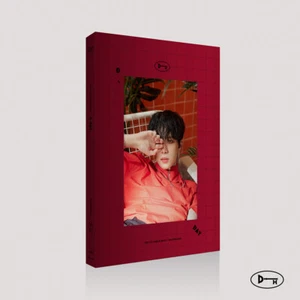 K-POP Kim Dong Han 1st Mini Album [D-DAY] RED Ver. CD+Photobook+2p P.Card Sealed - Picture 1 of 5