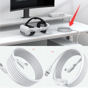 USB3.0 Link Kabel 5Gbps Für Quest 3/3S/2/Pro/Pico4/Ultra Für PC/Steam VR Zubehör - Picture 1 of 16