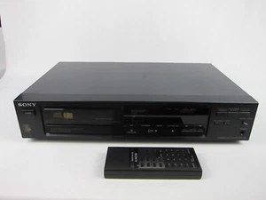 Sony CDP-570 CD Player Oversampling Digital Filter 4x With Remote Tested Works - Picture 1 of 9