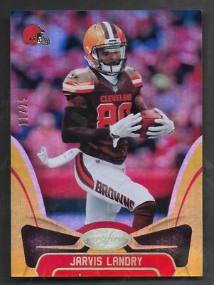 2018 Panini Certified Gold #17 Jarvis Landry Browns Dolphins SSP 11/25 - Image 1 of 2