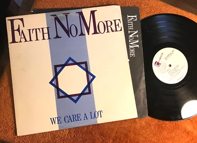 FAITH NO MORE 1985 We Care a Lot 1A/1B 1st Prs Mordam Records MDR1 rap rock funk - Image 1 of 3