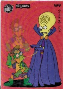 1994 SKYBOX THE SIMPSONS FALLOUT BOY WIGGLE #W9 BONGO TRADING CARD - Picture 1 of 5