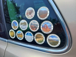 ALL 63 U.S. National Park Stickers! 3 Inches Each. - Picture 1 of 11