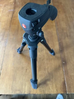 Manfrotto MKSCOMPACTACN-BK 61 inch Compact Action Smart Tripod - Black - Image 1 of 4