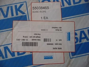 Sandvik 55038465 Wire Rope - Picture 1 of 2