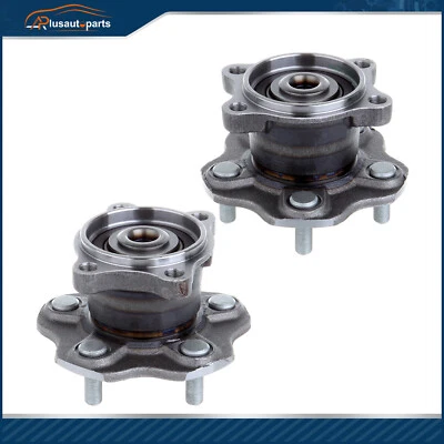 Pair Rear Wheel Bearing Hub For Nissan Altima Maxima Quest 2004 2005 2006 w/ ABS Foto 1 de 4