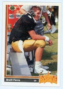 Upper Deck Brett Favre Rookie RC #13 1991 Packers - Imagen 1 de 1
