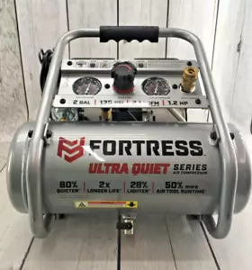 FESTUNG ultra leise. 193175356390. Tragbarer 2 GAL Luftkompressor... 135 PSI - Bild 1 von 10