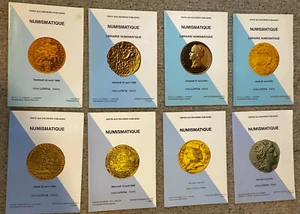 French Europe Ancient Russia Gold Silver Coin Catalog Reference. Set of 8. RARE - Picture 1 of 3