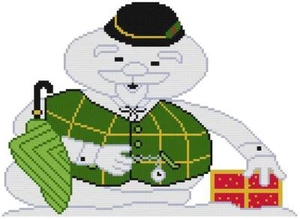 KREUZSTICH + BASTELMUSTER Rudolph Weihnachten Sam Schneemann Uhr Regenschirm Ives - Bild 1 von 15