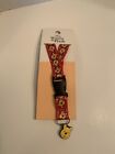 Disney Winnie the Pooh Snap- Off Landyard Red Yellow White With Plastic Charm