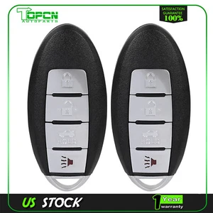 2x Remote Car Key Fob For Nissan Sentra Versa 2013 2014 2015-2019 CWTWB1U840 - Picture 1 of 9