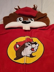 Buc-ee Beaver Mascot Buc Union Body Suit Costume Pajamas Buc-ee's Buc-ees L/XL - Picture 1 of 21