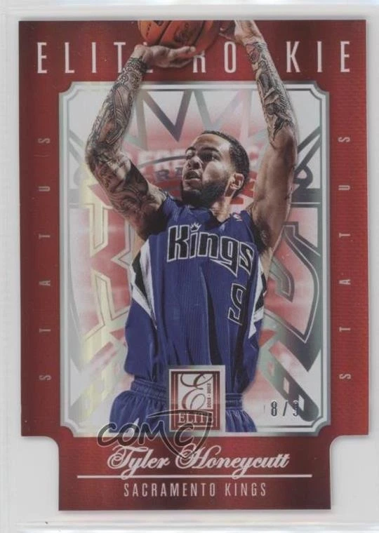 2012-13 Elite Elite Rookie Status Red Die-Cut /9 Tyler Honeycutt #231 Rookie RC - Image 1 of 2
