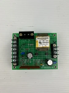 Tarjeta de placa de control de voltaje de corriente Reliance Electric 0-55325-8 708204-A - Imagen 1 de 8