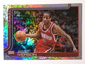 Allen Iverson 2025-26 Topps Basketball - #253 HOLO Foil Philadelphia 76ers - Picture 1 of 2