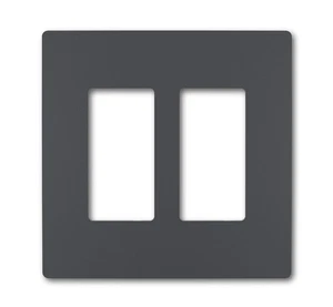 Legrand radiant Screwless Wall Plates for Decorator Rocker Outlets, 2-Gang, - Picture 1 of 8