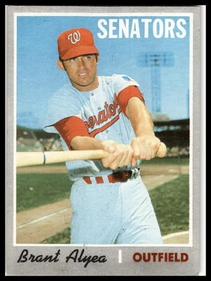 1970 Topps #303b Brant Alyea Cartoon on back does not have a baseball - Image 1 of 2