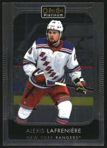 2021-22 O-Pee-Chee Platinum #30 Alexis Lafreniere - Picture 1 of 2