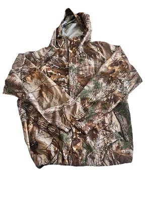 Gander Mountain Guide Series Rain Jacket windbreaker XL RealTree Camo Hunting   - Image 1 of 4