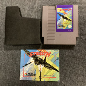 Stealth ATF NES Manual & Sleeve Nintendo Tested in Pics Careful Shipping for You