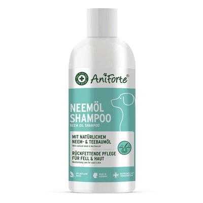 AniForte Neemöl Shampoo für Hunde, Neemshampoo 500 ml Hundeshampoo bei Juckreiz - Bild 1 von 4
