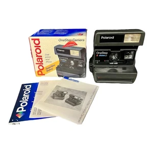 Vintage Polaroid One Step Close Up Camera Original Box And Instructions New! - Picture 1 of 4