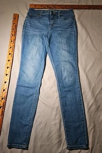 Universal Thread Jeans Womens Sz 10/30 Long Short High-Rise Jegging Denim Pants - Picture 1 of 15