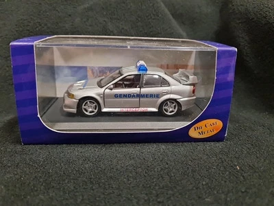 AMERICAN MINT 3042040 MITSUBISHI LANCER GENDARMERIE LANCER FRANCE SCALA 1/43  - Immagine 1 di 4