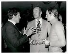 KC11 Orig Photo ROBERT STACK GEORGE ENGLUND JEAN-CLAUDE KILLY Celebrities Party