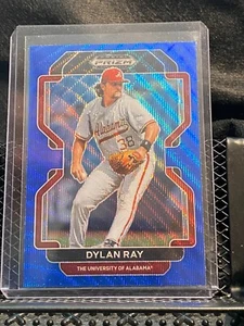 Dylan Ray 2022 Prizm Draft Blue Wave - #108 Alabama / Diamondbacks - Picture 1 of 2
