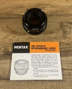 PENTAX CAMERA LENS smc PENTAX-M 50mm 1:1.7 W/ Manual - Picture 1 of 5