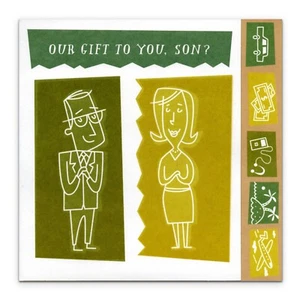 Large HAPPY BIRTHDAY Card FOR SON, Gift of Life by American Greetings + Envelope - Picture 1 of 4