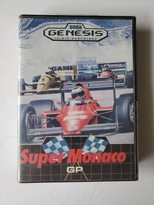 Super Monaco GP - Sega Genesis Video Game Sega Racing Game - Picture 1 of 4
