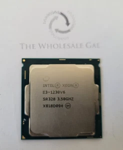 Intel Xeon E3-1230 v6 3.50GHz 8MB Quad Core Socket LGA1151 Processor CPU SR328 - Picture 1 of 2