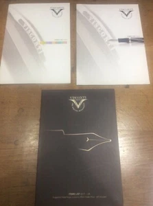3 VISCONTI Pens Item Lists for 2008 2009 2011 Illustrated Brochures Catalogues - Picture 1 of 4