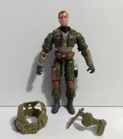 GI Joe Crosshair V1 Spy Troops 3.75" inch action figure Hasbro 2003 Cover