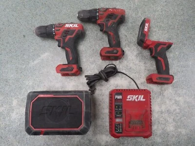 SKIL 20V PWR CORE Lithium Ion 4 Power Tool Combo - Image 1 of 4