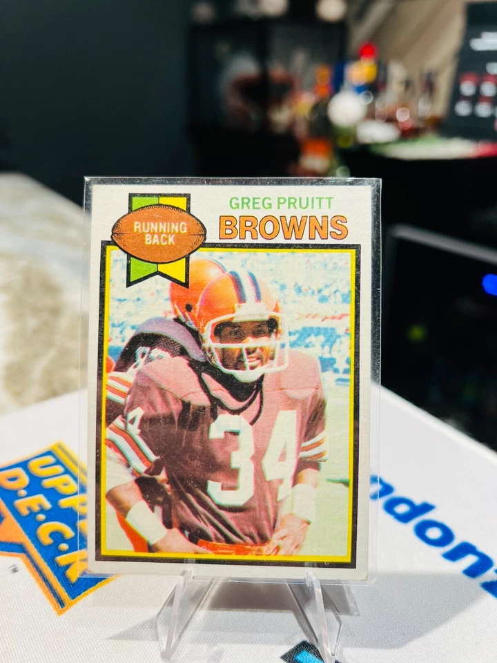 1979 Topps - #455 Greg Pruitt CLEVELAND BROWNS - Image 1 of 2