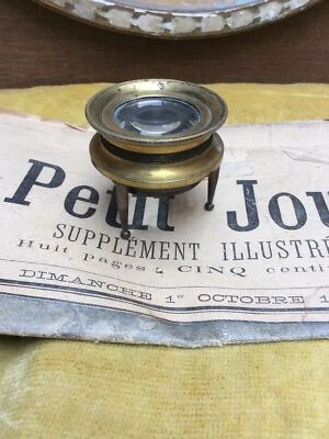 Ancien Loupe De Marine Lecture De Cartes  - Photo 1/4