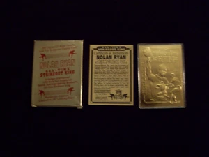 CAL RIPKEN JR 23KT GOLD CARD 1995 BLEACHERS ALL-TIME STRIKEOUT KING SERIAL#10023 - Picture 1 of 2