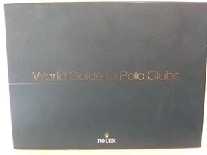 World Guide To Polo Clubs published by Rolex New Edition - Picture 1 of 8