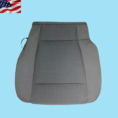 Driver Side Bottom Lower Gray Cloth Seat Cover For 2015-2020 Ford F150 F-150 - Image 1 of 4