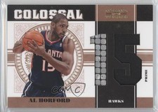 2010-11 Playoff National Treasures Jersey Number Prime /10 Al Horford #2