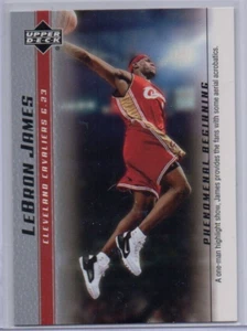 Upper Deck Phenomenal Beginnings #13 2004, LeBRON JAMES RC, Lakers, Cavaliers - Imagen 1 de 2