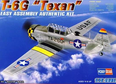 HOBBYBOSS Hobby Boss T-6G 6 G Texan China PLA 6147 TCS Base USA Seoul 1:72 Modell-Bausatz