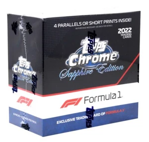2022 TOPPS CHROME FORMULA 1 RACING SAPPHIRE BOX BLOWOUT CARDS - Picture 1 of 2