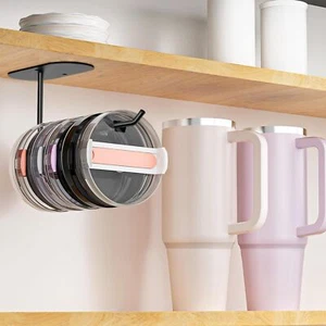 2X Universal Tumbler Lid Organizer Space Saving Design for Stanley/Yeti/Simple - Picture 1 of 7