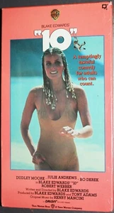 "10" (vhs) Bo Derek, Dudley Moore, Julie Andrews NEU Selten. Versiegelt. Blake Edwards - Bild 1 von 2